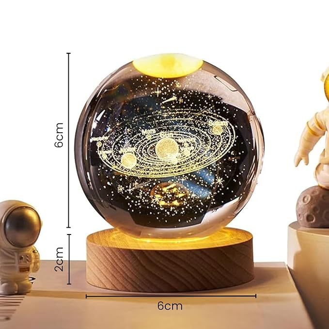 3D Crystal Ball Lamp