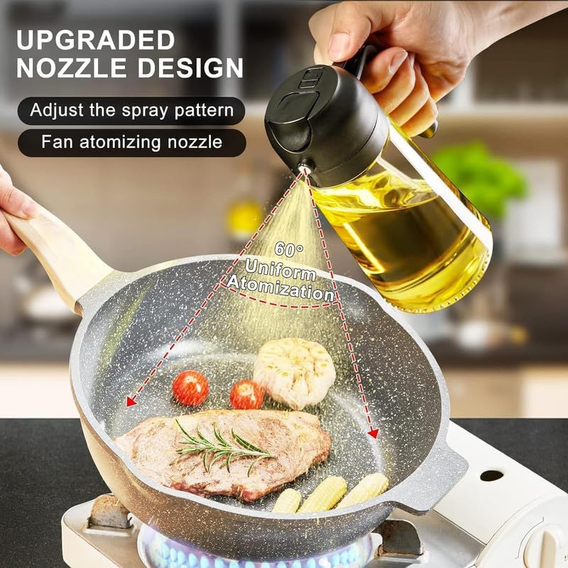 2 in 1 Oil Sprayer and Dispenser