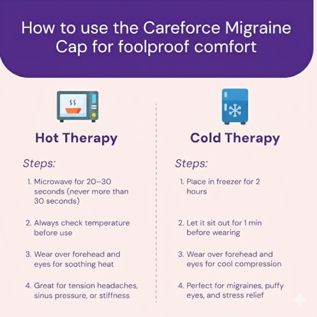 Migraine Relief Cap