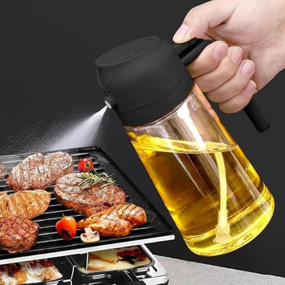 2 in 1 Oil Sprayer and Dispenser